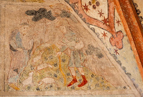 Marienlegenden, Joachims bei den Schafen